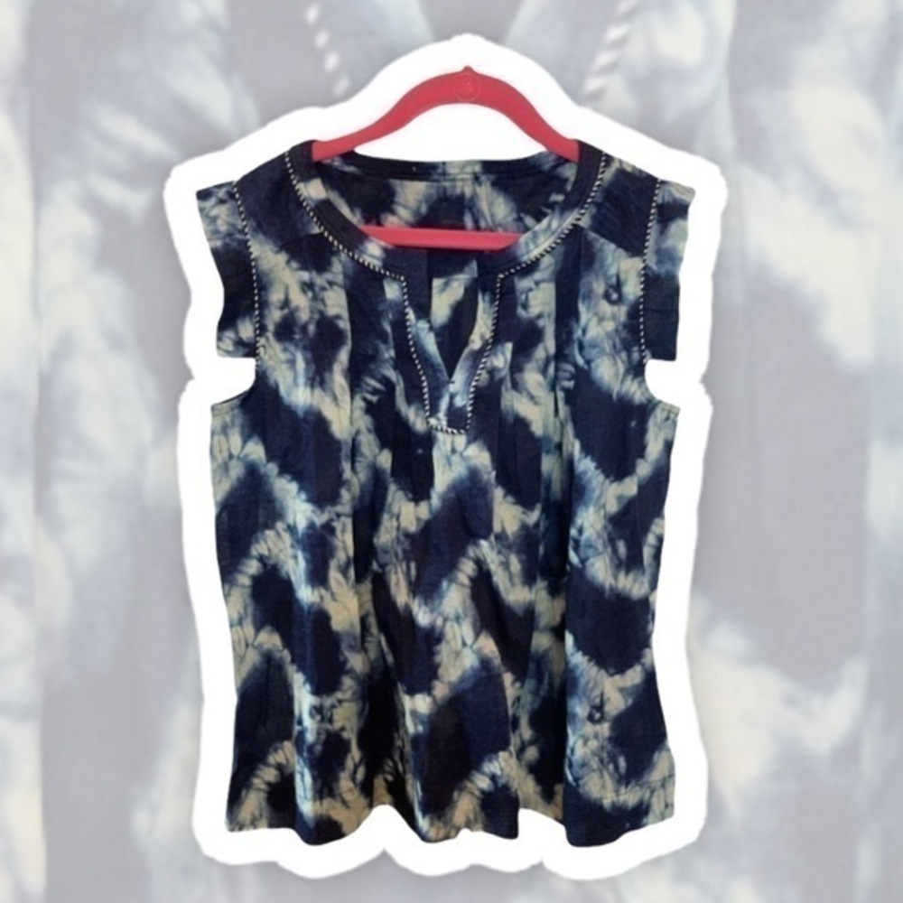 Crewcuts Cotton Tie Dye Blouse